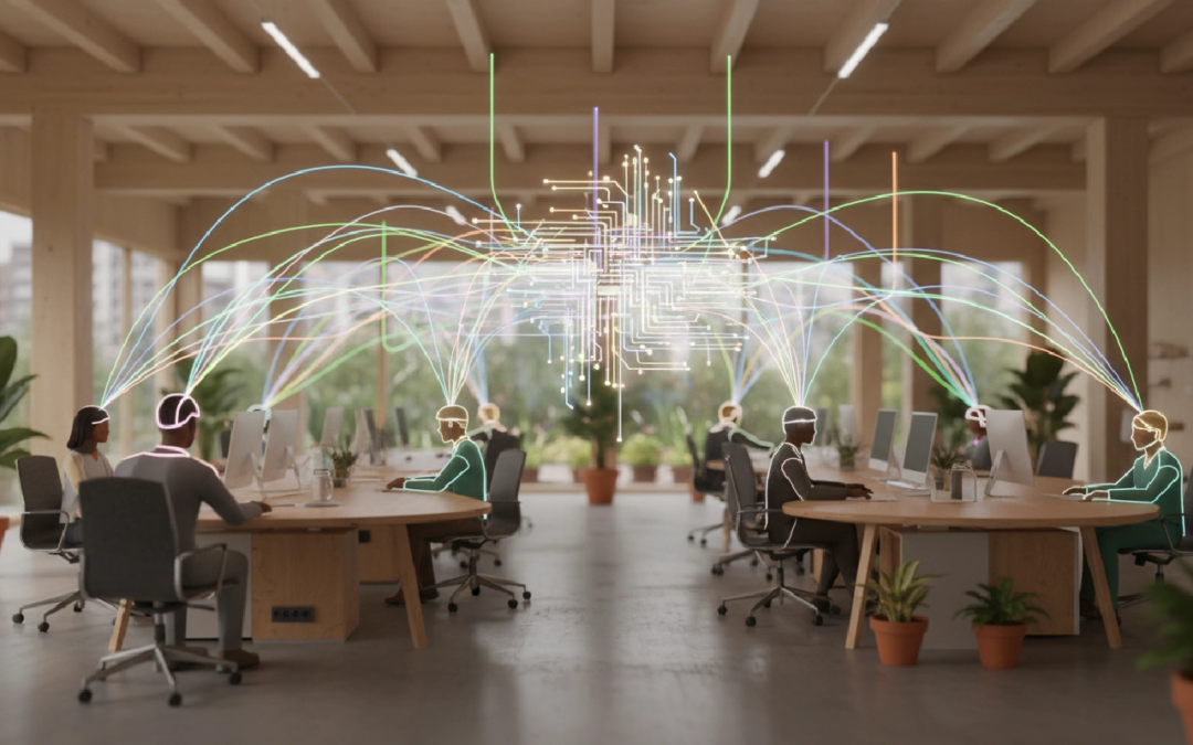 Escritórios colaborativos e a facilidade das comunicações