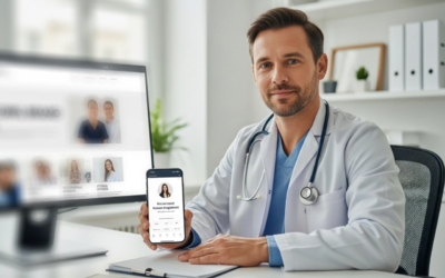 40 Dicas e estratégias de marketing para médicos, construção de autoridade online, gestão de redes sociais e branding para médicos.